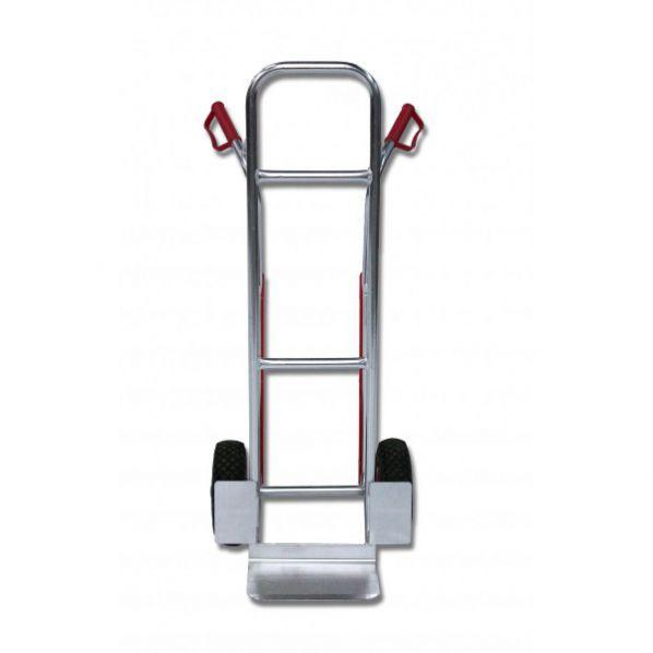 Diable de transport en aluminium Rolléco - bavette fixe - capacité 150 kg_0