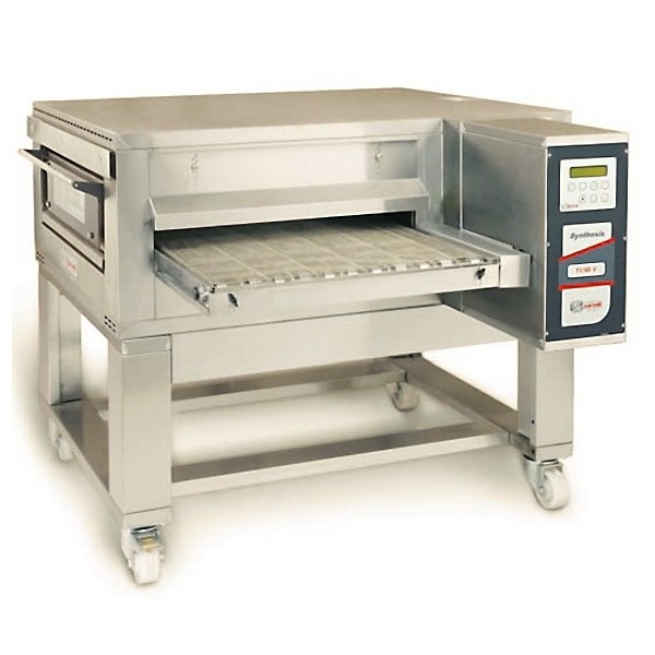 Four à convoyeur électrique Zanolli Synthesis 11/65 VE - tapis 65 cm, superposable, production 110 pizzas/h_0