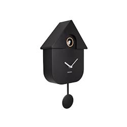 Horloge murale moderne Cuckoo noir Karlsson - noir plastique 8714302687143_0