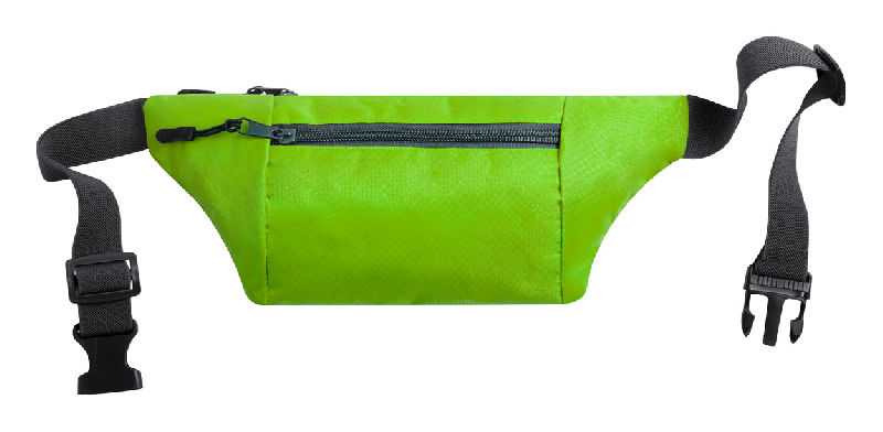 Sac banane - 2 poches zippées - Ripstop - Couleur vert citron_0