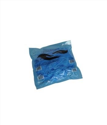 Sachets de 200 gants d'examens anti-virus à usage unique CE en nitrile bleu non poudré - GNNPBL-IM02/VRSC_0