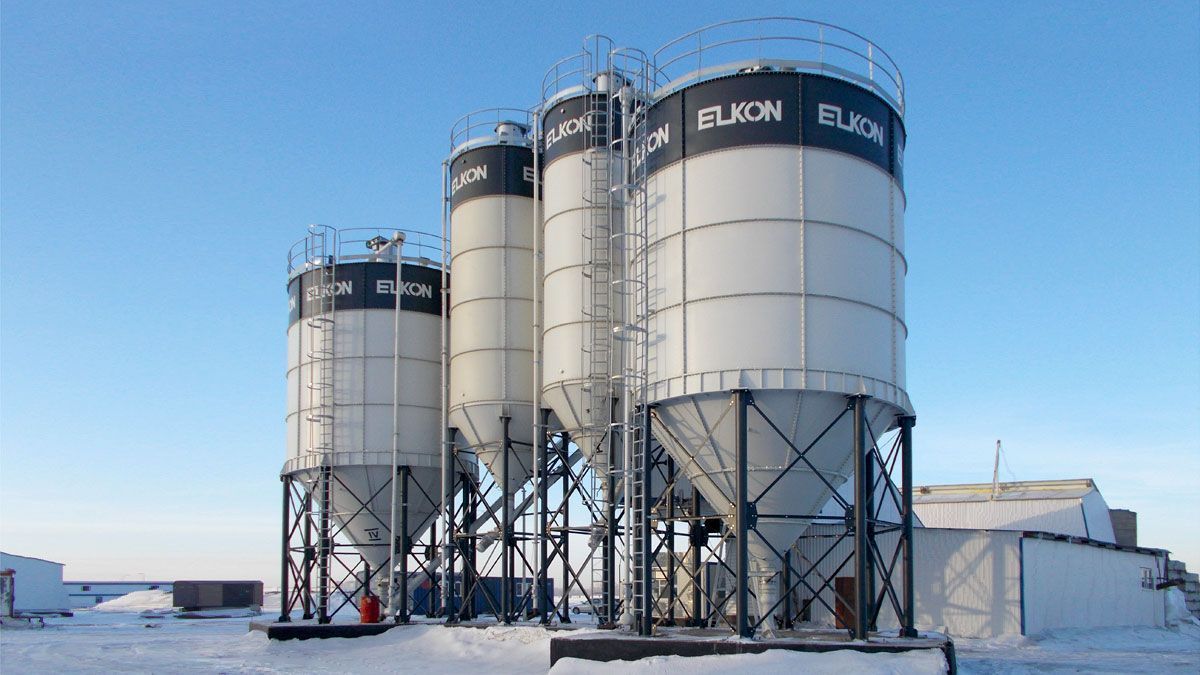 Silo à ciment segmenté et boulonné - Capacité de 50 à 500 tonnes - Économique et facile à expédier - ELKON BETON MAKINALARI SANAYI_0