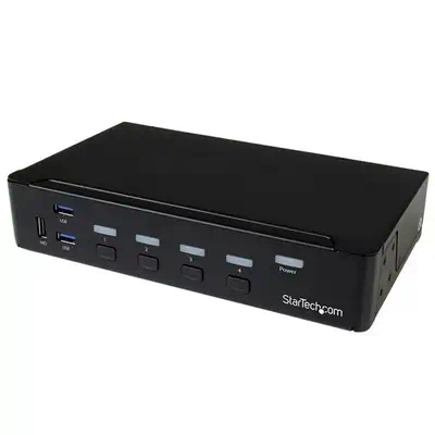 Switch KVM USB DisplayPort à  4 ports avec hub USB 3.0 intégré - 4K 30 Hz_0