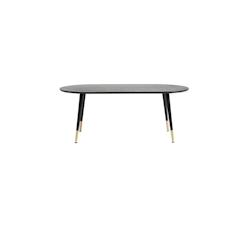 Table basse en MDF et acier Dipp Venture Home - noir 7350107089167_0