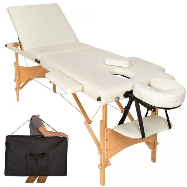 TABLE DE MASSAGE 3 ZONES AVEC SAC DE TRANSPORT CRÈME 08_0000465_0