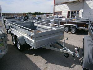 Remorque utilitaire Lider 253x134x50 - 2 essieux - Robust - 500 kg PTAC_0