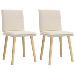 VidaXL Chaises à Manger Lot De 2 Lin - 4101266_0
