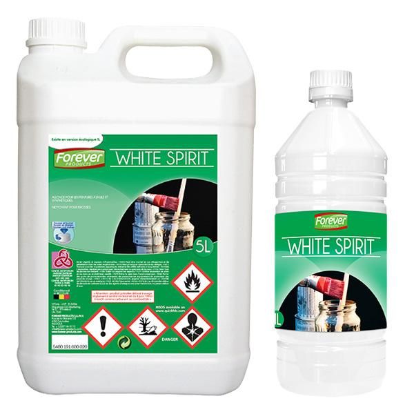 White Spirit DSTOCK60 5 Litres - Diluant Pour Peinture Glycéro Et Nettoyant Outils - Odeur Réduite