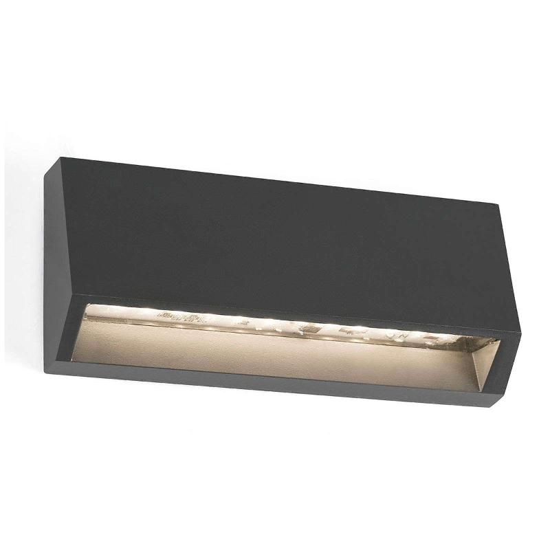 FARO BARCELONA APPLIQUE D’EXTÉRIEUR LED MUST ANGULAIRE, 15,8 CM