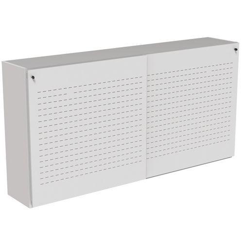 ARMOIRE ACOUSTIQUE 240 CM - BLANC - 3 TABLETTES - ROBBERECHTS