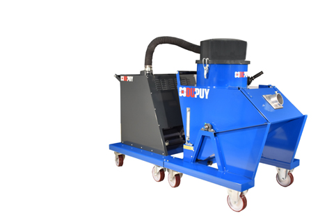 Aspirateur industriel liquide et copeaux triphasé B 40 - avec benne basculante, ATEX ou R22_0