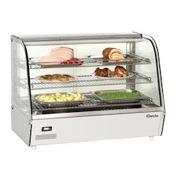 Vitrine chauffante Deli Plus II - 160L | Bartscher - 305054 - argenté inox 305054_0
