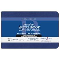 BETA SERIES CARNET SOUPLE 26F 14X21,6CM 270G - BLANC - LOT DE 2