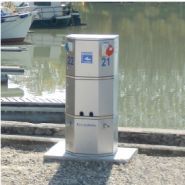 Bf20 - borne de distribution d'énergie fixe Armarina - électricité et eau avec 1 à 4 prises protégées 30mA_0