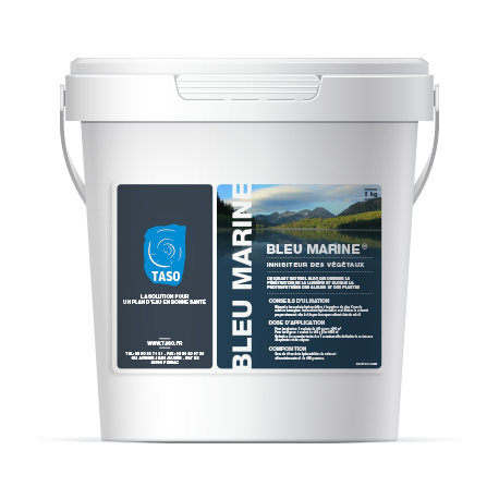 Colorant biologique Bleu Marine - Lutte contre les algues et les plantes aquatiques - Pour étangs, lacs et bassins_0
