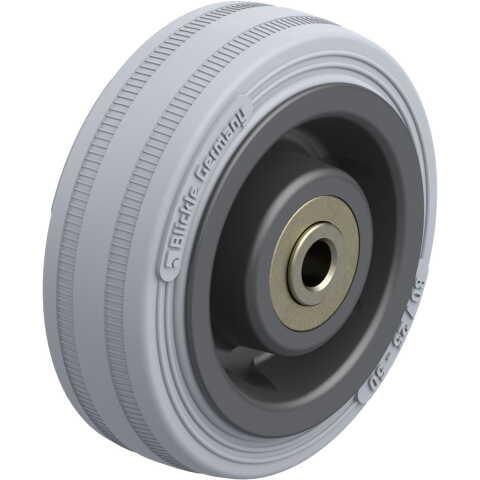 BLICKLE - ROUE Ø 80MM BANDAGE CAOUTCHOUC SBR 80KG - VPA 80/8K