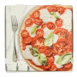 Boîte Pizza Restaurant - Carton - 32 x 32 x 4 cm - par 100 - blanc en carton 3760394091264_0