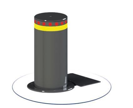 Borne escamotable automatique de défense titan-hr (k12)_1