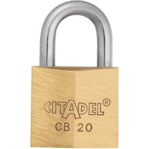 CADENAS À CLÉ - LAITON MASSIF - 60 MM - CITADEL CB60 ABUS