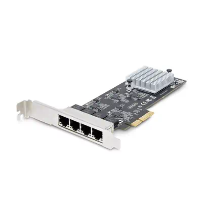 Carte Réseau PCIe à  4 Ports 2,5 Gbps NBASE-T, Intel I225-V - Carte Réseau pour PC - Carte Réseau Eth_0
