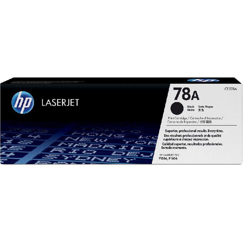 CARTOUCHE LASER HP 78A CE278A - NOIR - 2 100 PAGES