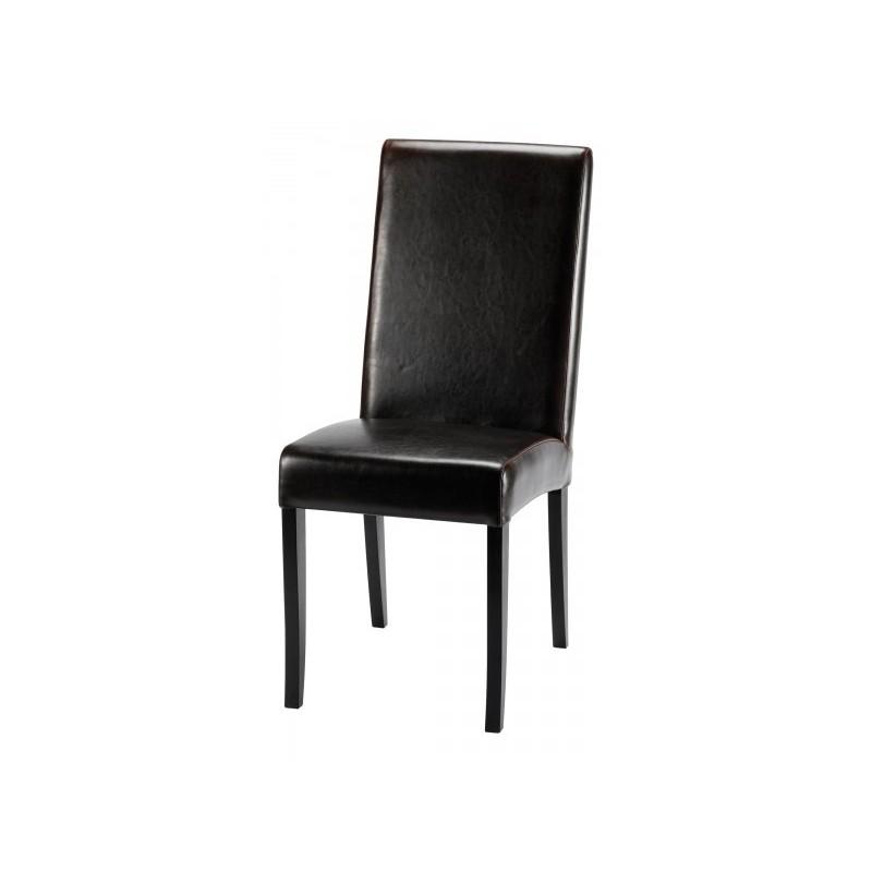 CHAISE EN CUIR