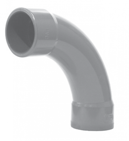 Courbe 90° ABS FF à coller D 020 PN 10 - Référence 0711118306_0