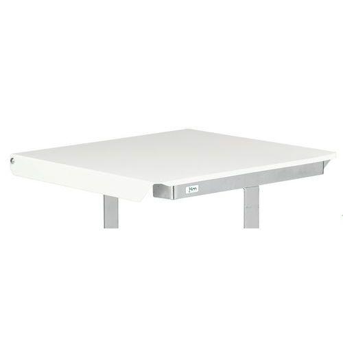 COUVERCLE POUR CHARIOT KM3029 L385XL385XH35MM BLANC - KONGAMEK