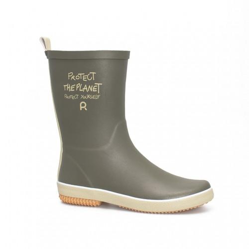 DEMI BOTTE PROTECT THE PLANET - FEMME - KAKI - POINTURE 38 ROUCHETTE
