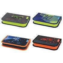 ETUI SCOLAIRE 'BOYS MIX II', 19 PIÈCES - LOT DE 4