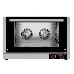 EURAST - Four à convection électrique 4 GN 1/1 ou plateaux 600x400 - 820x800x560 mm - 6300 W 400/3V - 41135017 - gris 41135017_0
