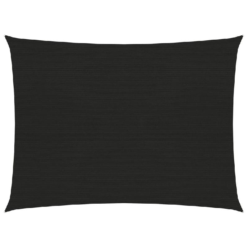 Helloshop26 - Voile d'ombrage 160 g/m² noir 2 x 3,5 m PEHD 02_0009189 - noir 3000491982721_0