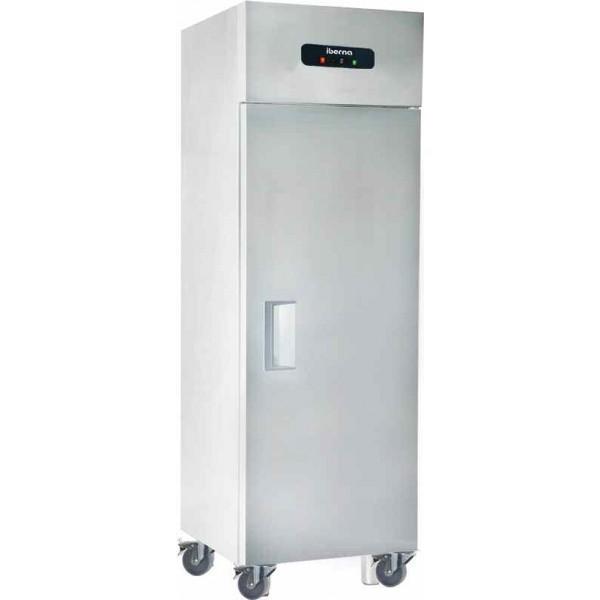 Iberna - armoire réfrigérée inox 400 litres compacte_0