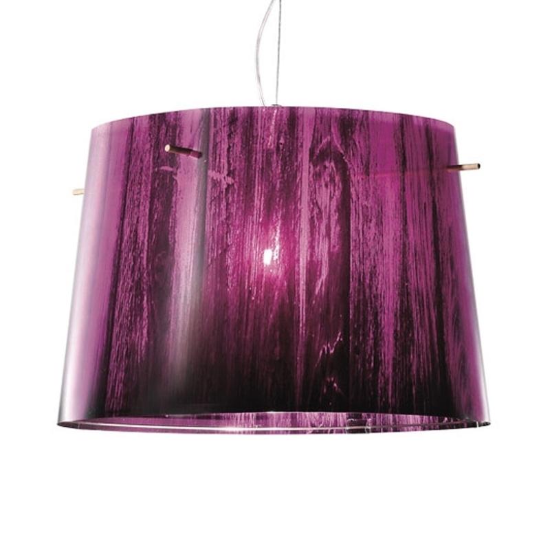 SLAMP WOODY SUSPENSION, TEINTES EN DÉGRADÉ, VIOLET