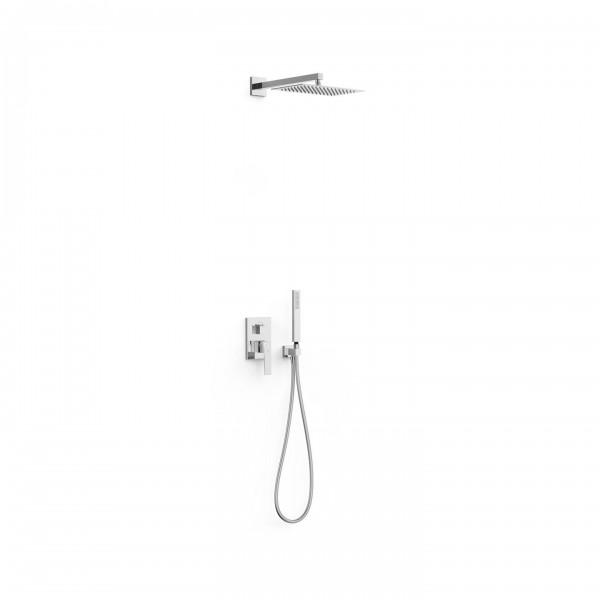 KIT DE DOUCHE ENCASTRÉ RAPID-BOX CHROMÉ - TRES 20228004