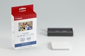 KIT ENCRE CANON KC- 36IP  36 FEUILLES CARTE DE VISITE ET ENCRE