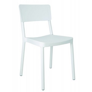 Lot de 4 chaises empilables Lisboa - confortables et faciles d'entretien - plusieurs coloris_0