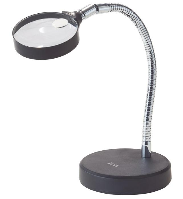 Loupe de lecture à pied Tech-Line 4x - Lentille 65 mm - Optique bifocale - SCHWEIZER_0