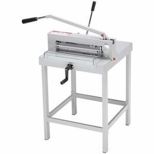 Massicot manuel IDEAL 4305 sur stand - A3 - Coupe jusqu'à 500 feuilles avec précision_0