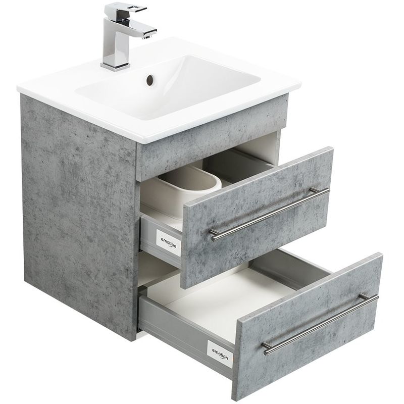 Meuble Sdb Avec Vasque De Villeroy Boch Venticello 50 Cm 2