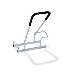 Mottez Râtelier 2 vélos avec arceau gainé - Modèle de base - gris 2130_0