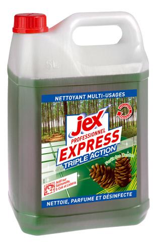 NETTOYANT DÉSINFECTANT JEX PROFESSIONNEL TRIPLE ACTION FORET DES LANDES - BIDON DE 5 L