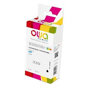 OWA Cartouche d'encre remanufacturée compatible pour HP 339 C8767EE - Noir_0