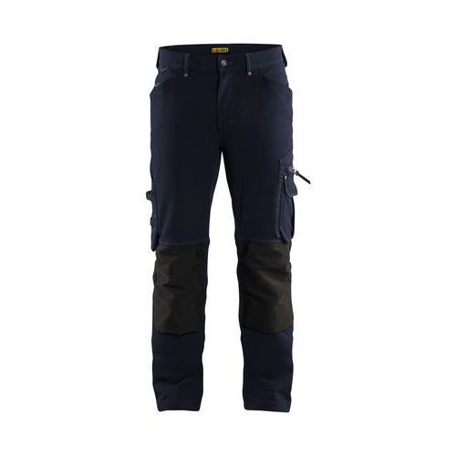 PANTALON DE TRAVAIL X1900 À STRETCH 4D MARINE NOIR TAILLE C68 - BLAKLADER