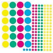 120 PASTILLES TRANSPARENTES 19MM COULEUR