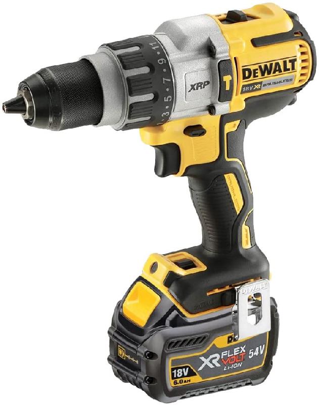 PERCEUSE-VISSEUSE 18V + 2 BATTERIES 6AH + CHARGEUR + COFFRET TSTAK - DEWALT - DCD996T2