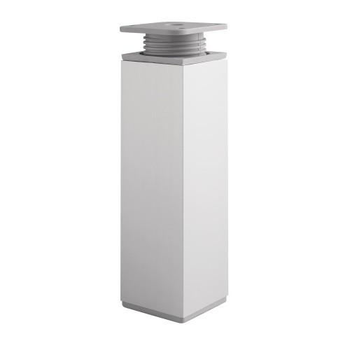 PIED DE MEUBLE RÉGLABLE - ALUMINIUM - TUBE CARRÉ 40X40 MM - 80 MM GTV
