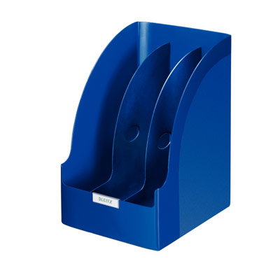 PORTE-REVUES GRANDE CAPACITE DECORACK PLUS - DOS 21 CM - BLEU