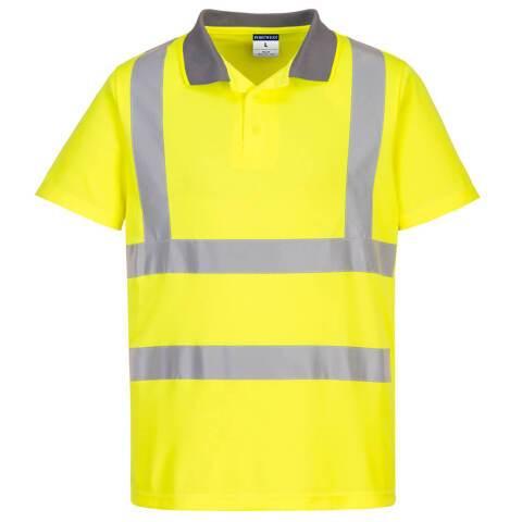 PORTWEST EC10 POLO ECO HAUTE VISIBILITÉ (PACK DE 6) JAUNE - TAILLE XXXL