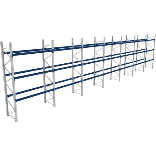 RACK 1 DÉPART + 6 SUIVANTS LXLXH 2700X19900X4500 800KG 3 NIV - BITO